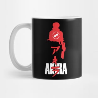 Akira Silhuette Black Shirt Mug